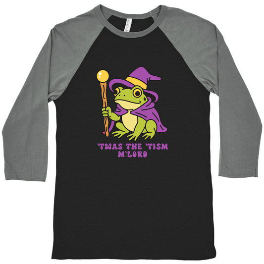 Twas the Tism Baseball Tee