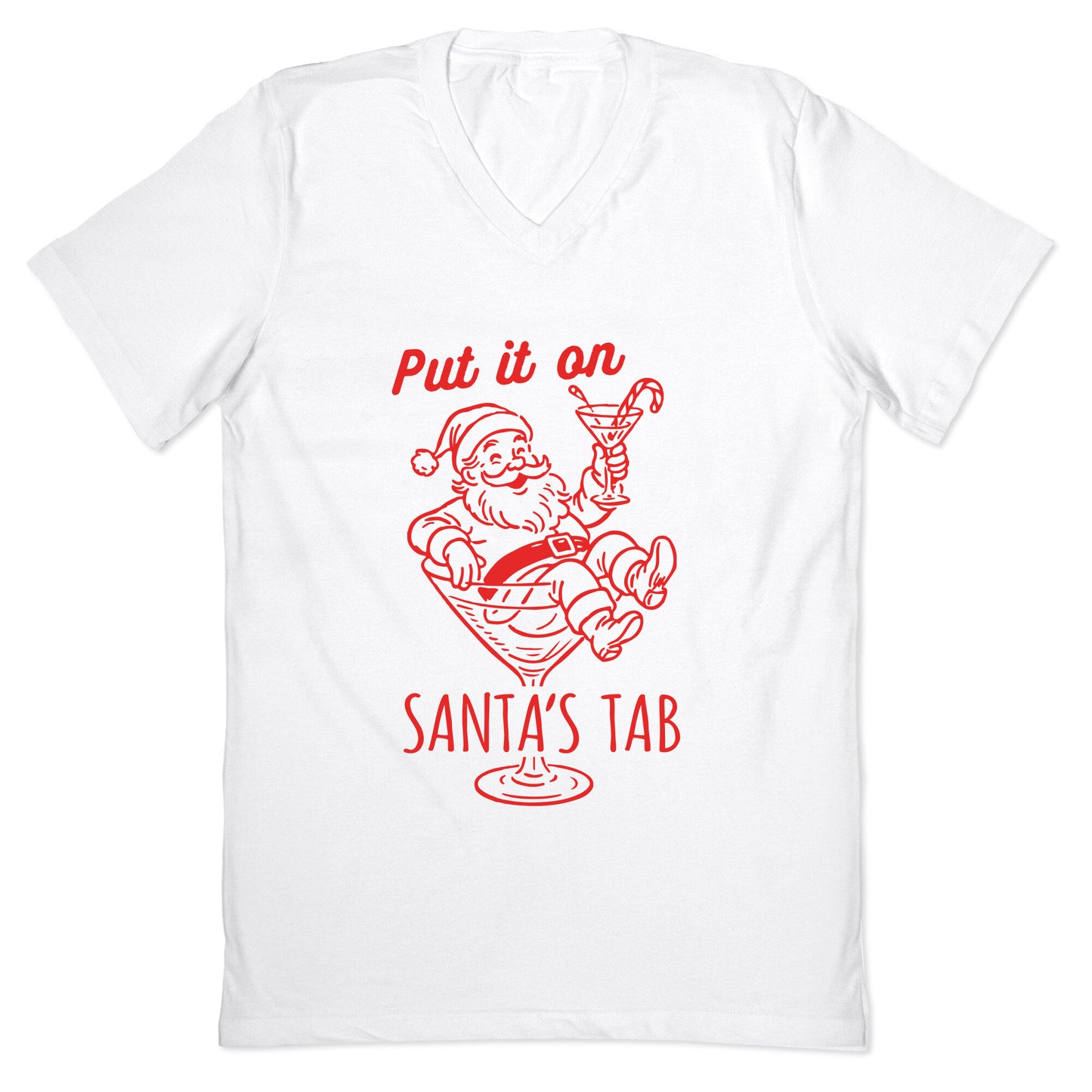 Put it On Santas Tab V-Neck
