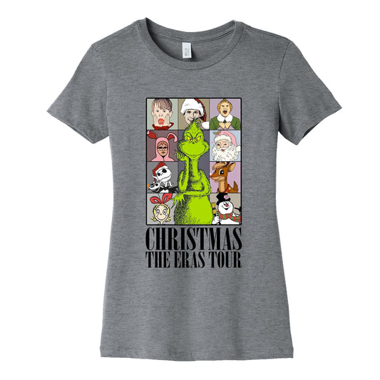 Christmas Eras Tour Womens Cotton Tee