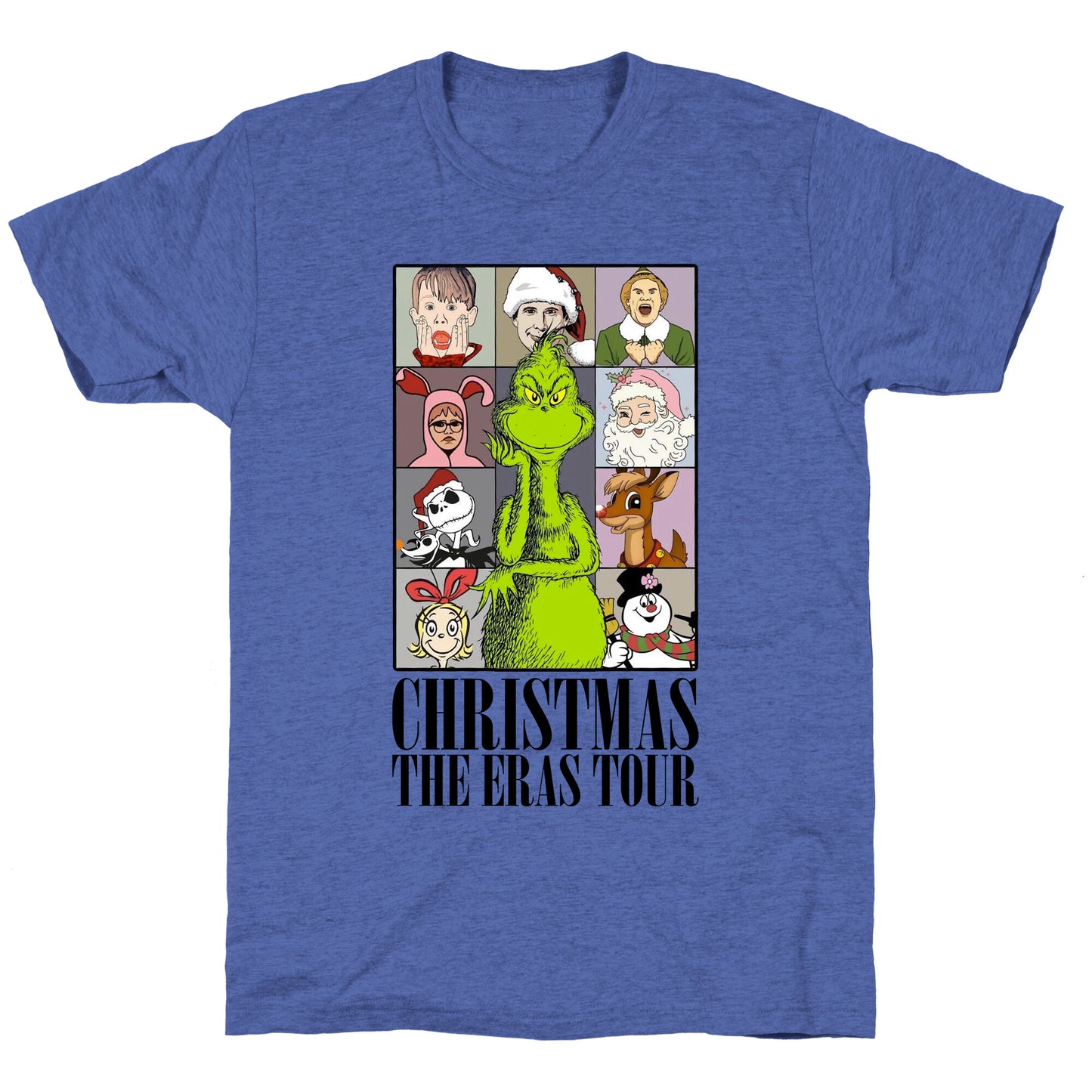 Christmas Eras Tour Unisex Triblend Tee