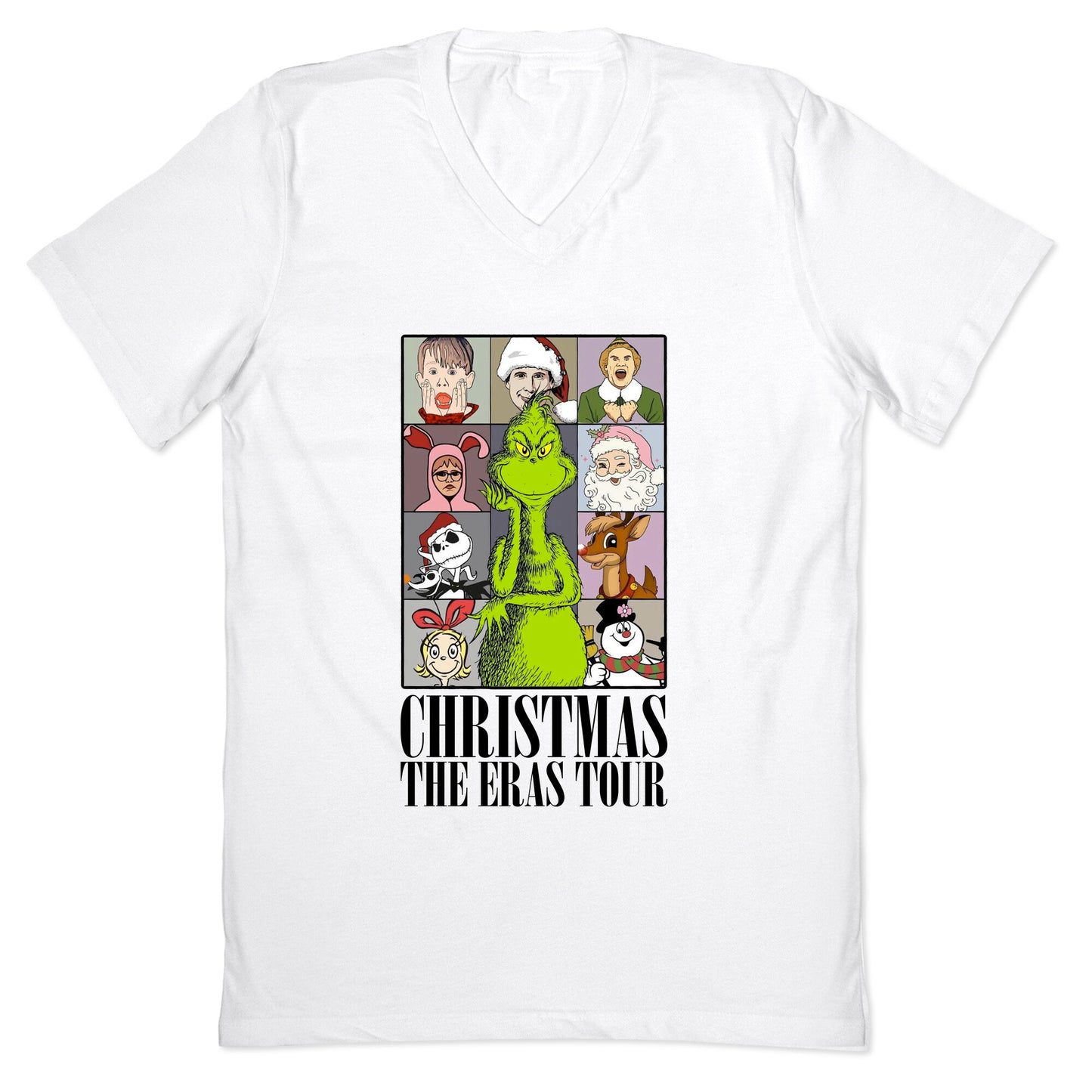 Christmas Eras Tour V-Neck