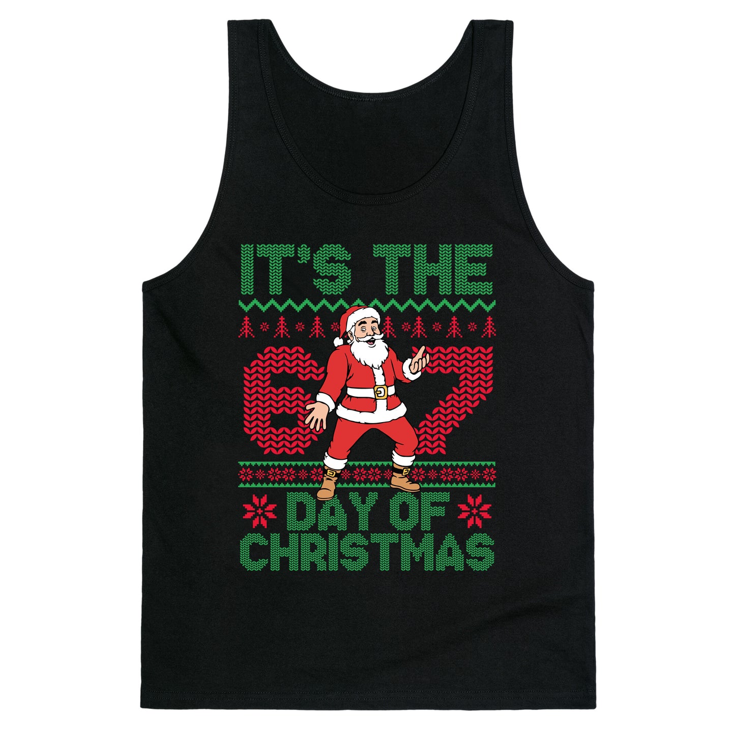 Santa Six Seven Tank Top