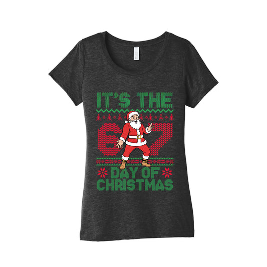Santa Six Seven Womens Triblend Tee