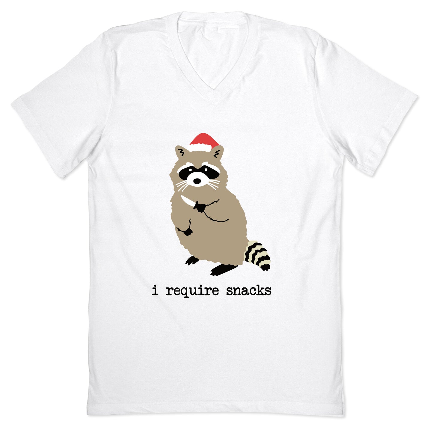 I Require Snacks V-Neck