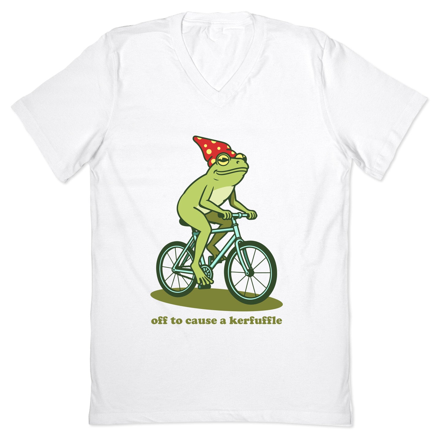 Off to Cause a Kerfuffle V-Neck