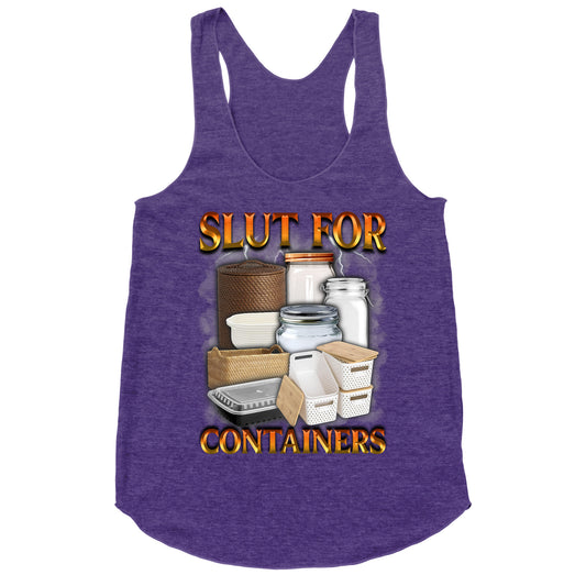 Slut for Containers Racerback Tank