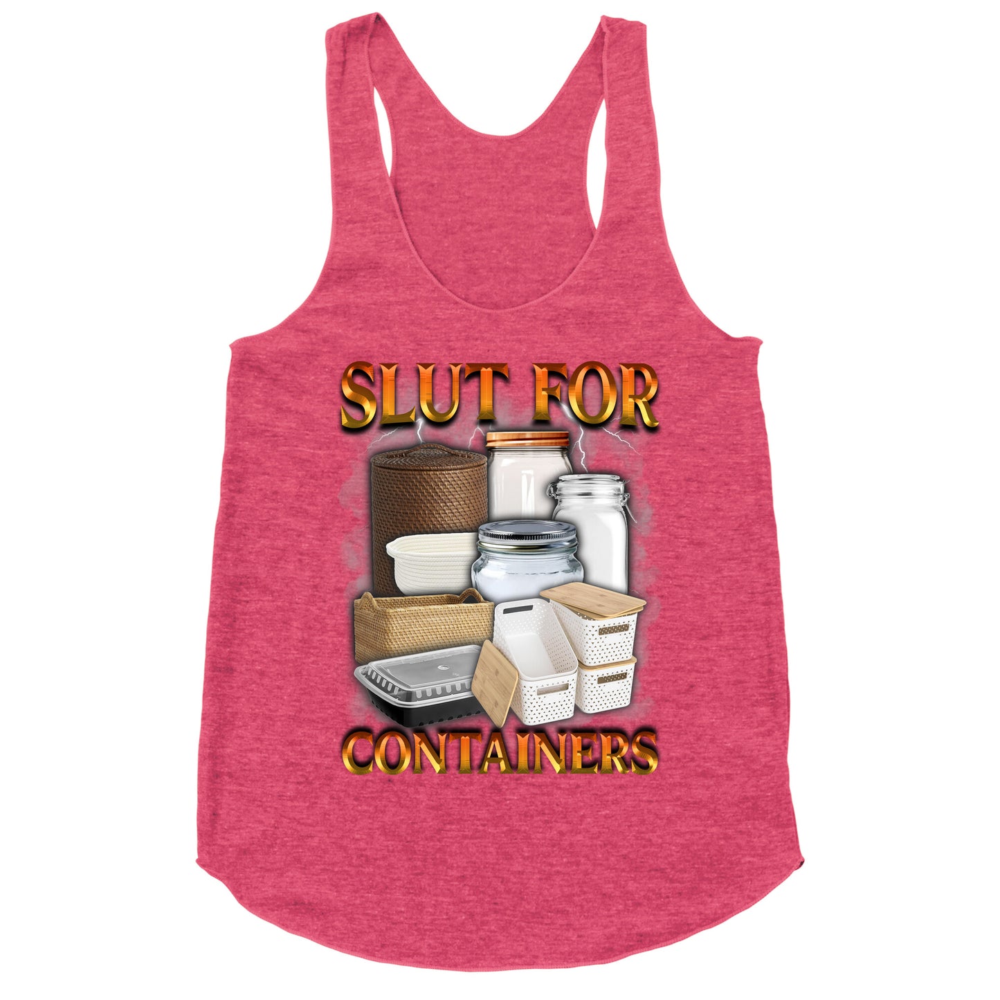 Slut for Containers Racerback Tank