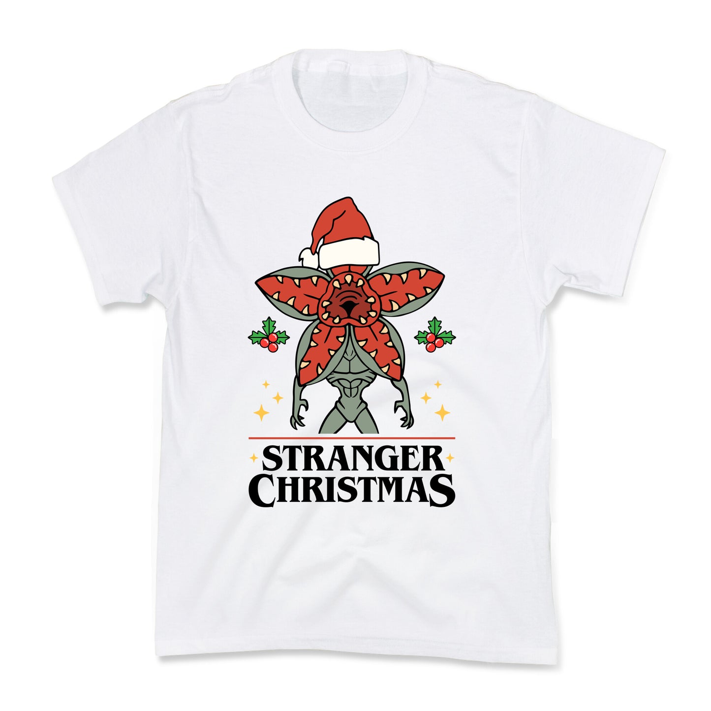 Stranger Christmas Kids Tee