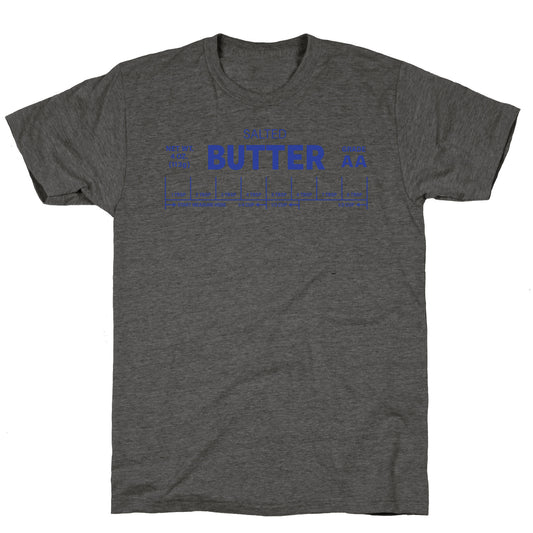 Salted Butter Unisex Triblend Tee