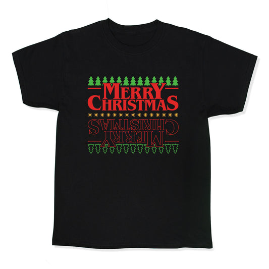 Christmas Upside Down Kids Tee