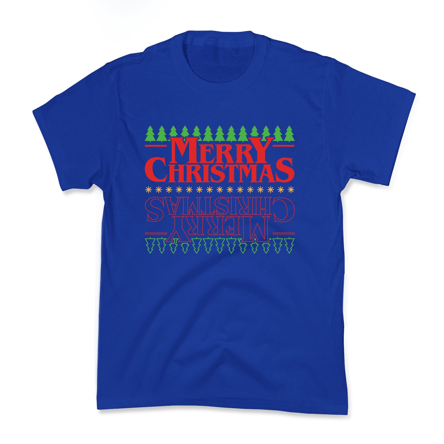 Christmas Upside Down Kids Tee