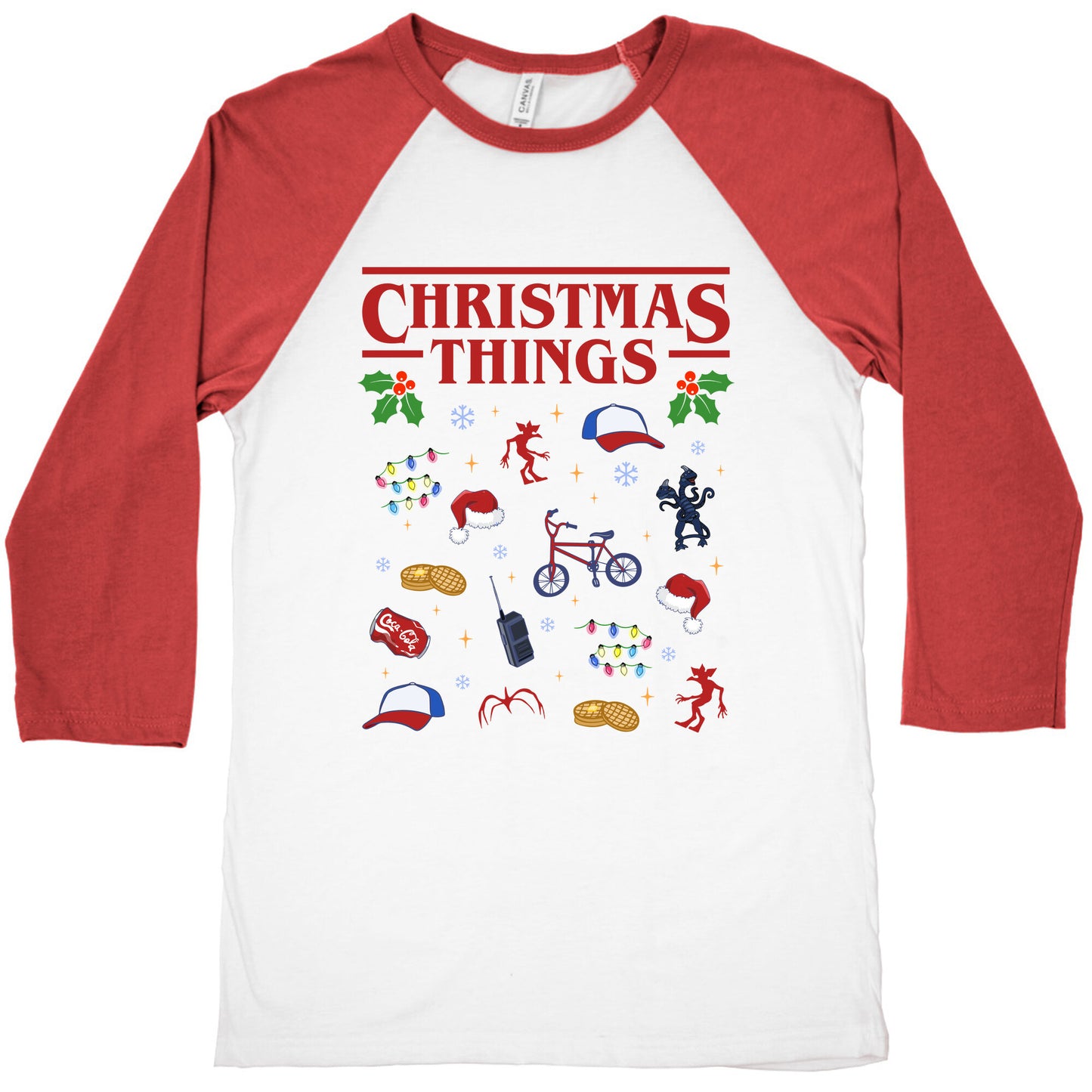Christmas Things Baseball Tee