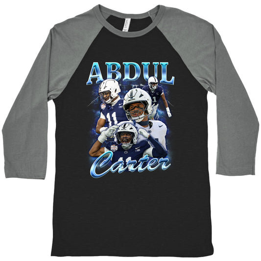 Abdul Carter Baseball Tee