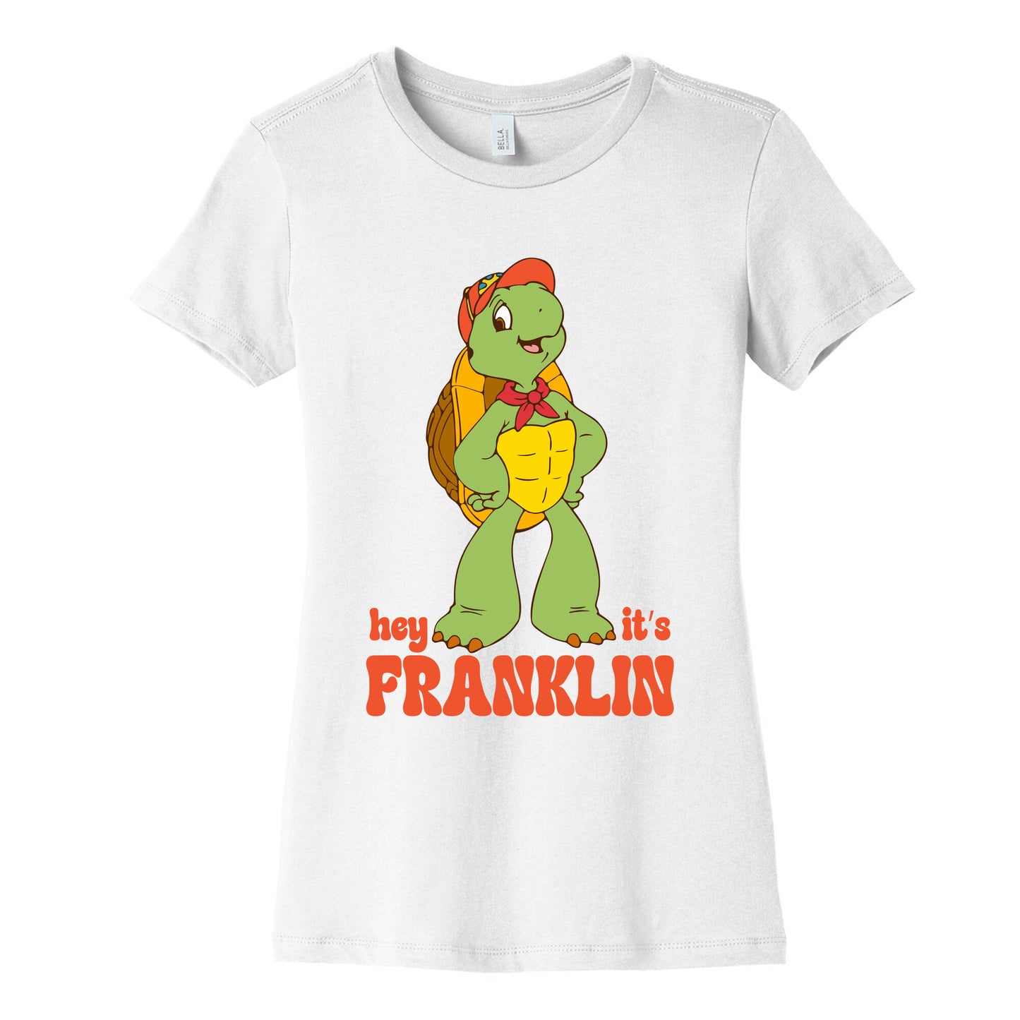 Franklin the Turtle Womens Cotton Tee
