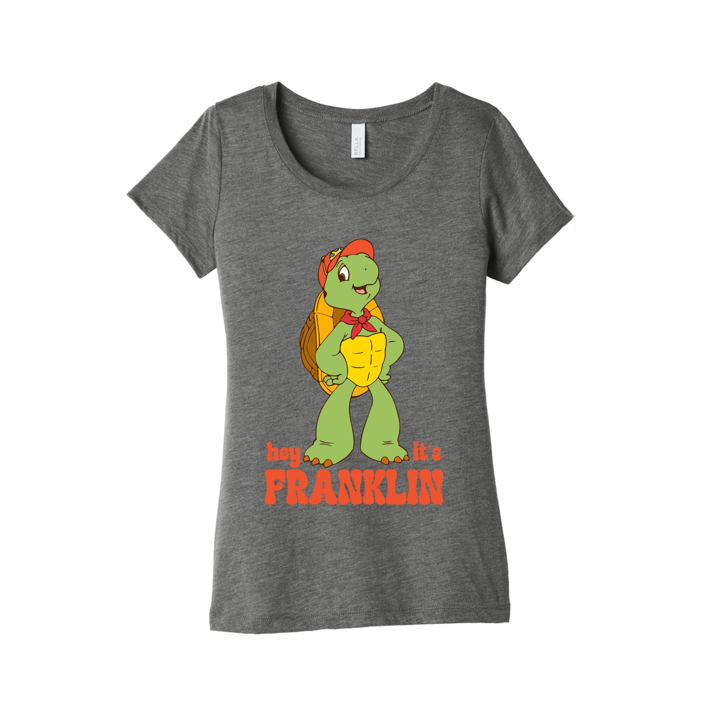 Franklin the Turtle Womens Triblend Tee