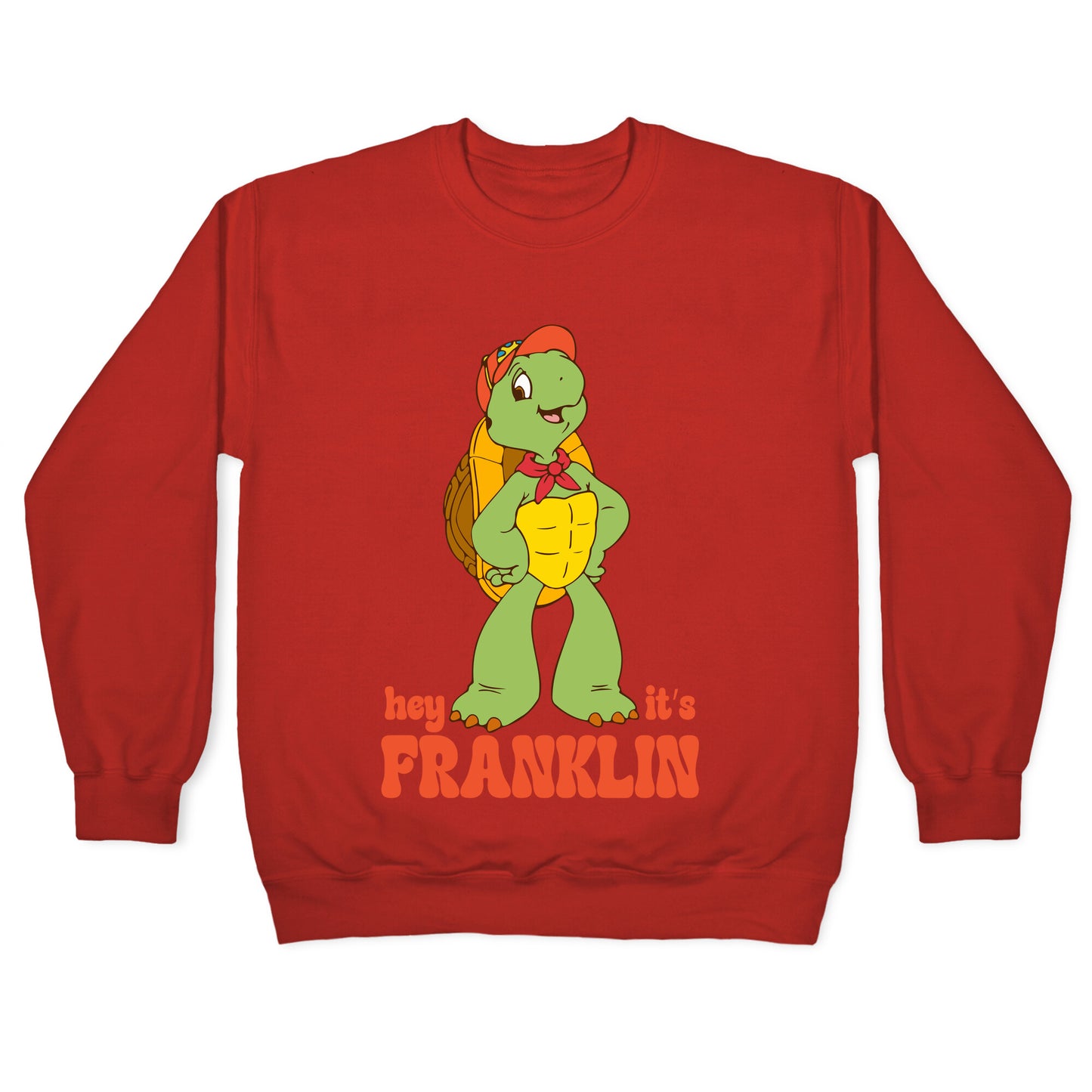 Franklin the Turtle Crewneck Sweatshirt