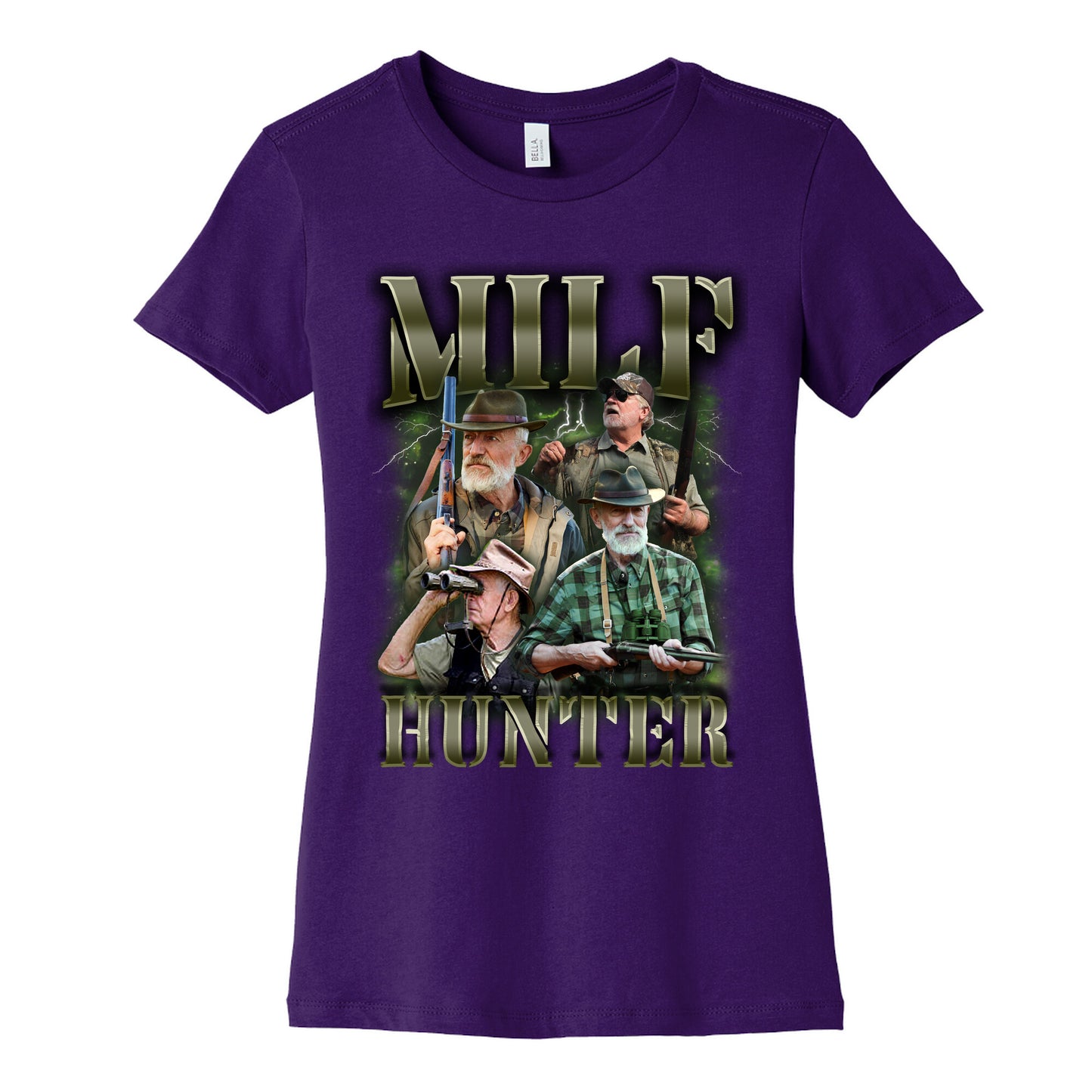 MILF Hunter Womens Cotton Tee