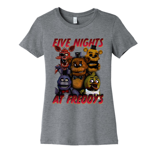 Five Nights At Freddys Womens Cotton Tee