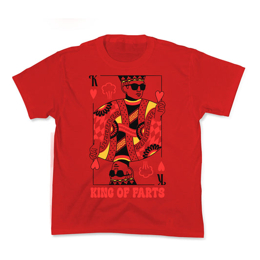 King & Queen Of Farts Kids Tee