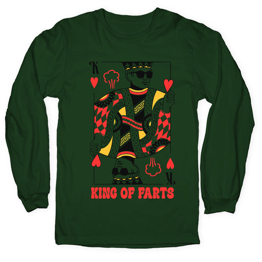 King & Queen Of Farts Longsleeve Tee