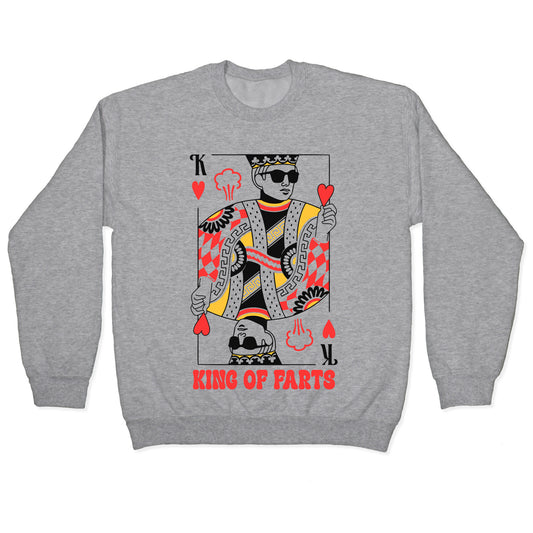 King & Queen Of Farts Crewneck Sweatshirt