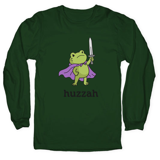 Huzzah Frog Longsleeve Tee