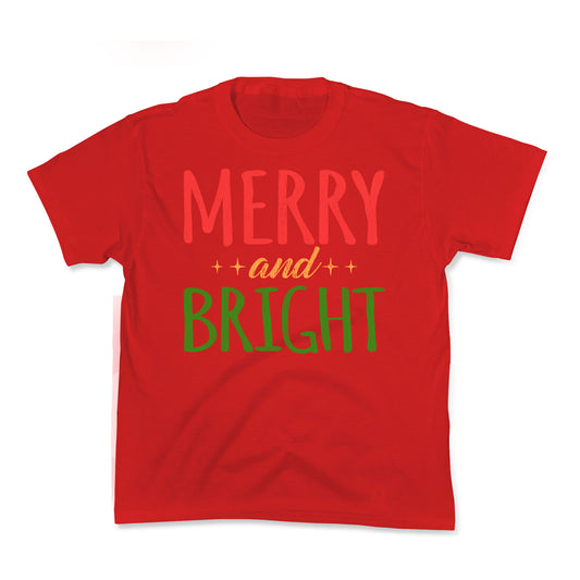 Merry & Bright Kids Tee