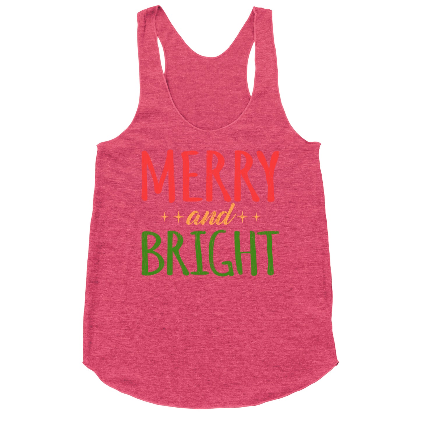 Merry & Bright Racerback Tank
