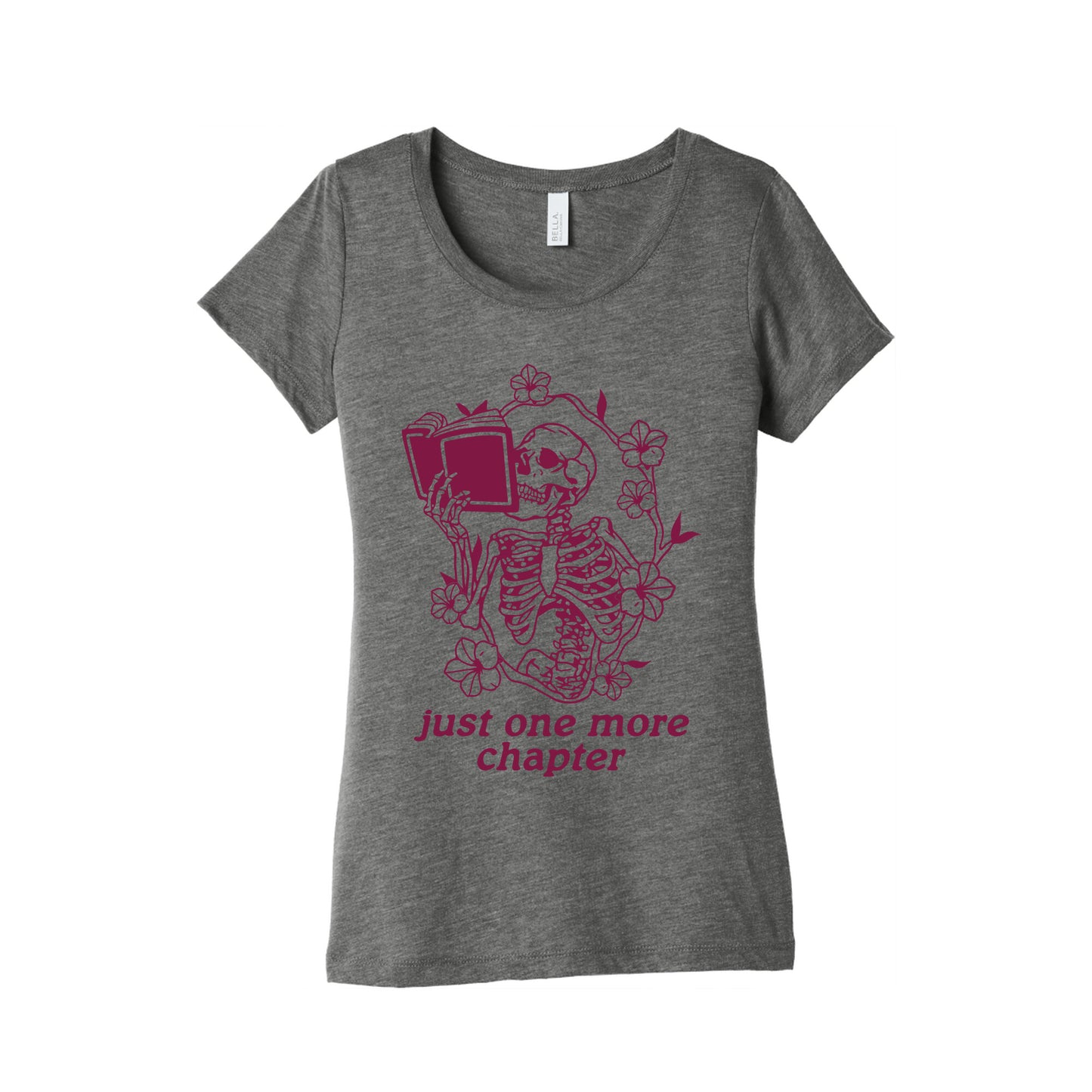 Just One More Chapter Womens Triblend Tee