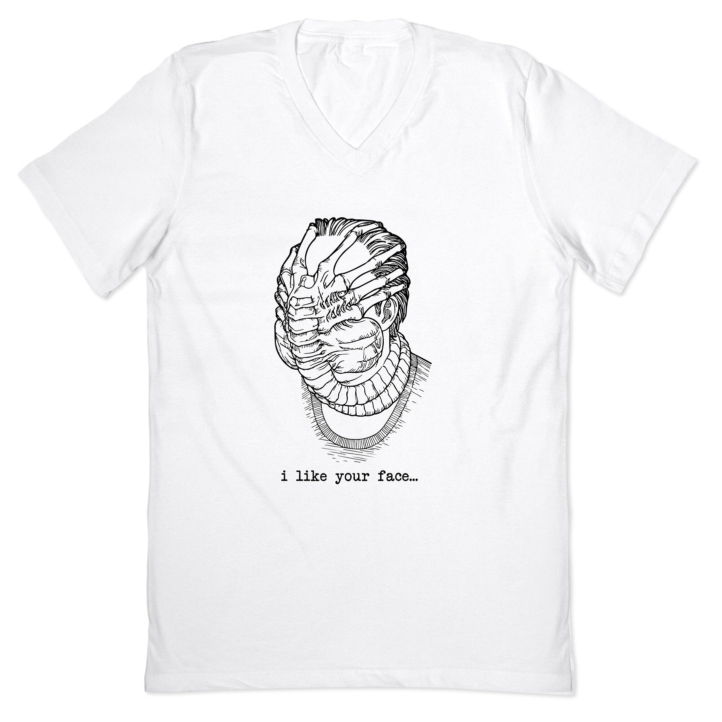 I Like Your Face V-Neck