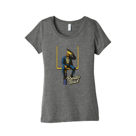 Benito Bowl Womens Triblend Tee