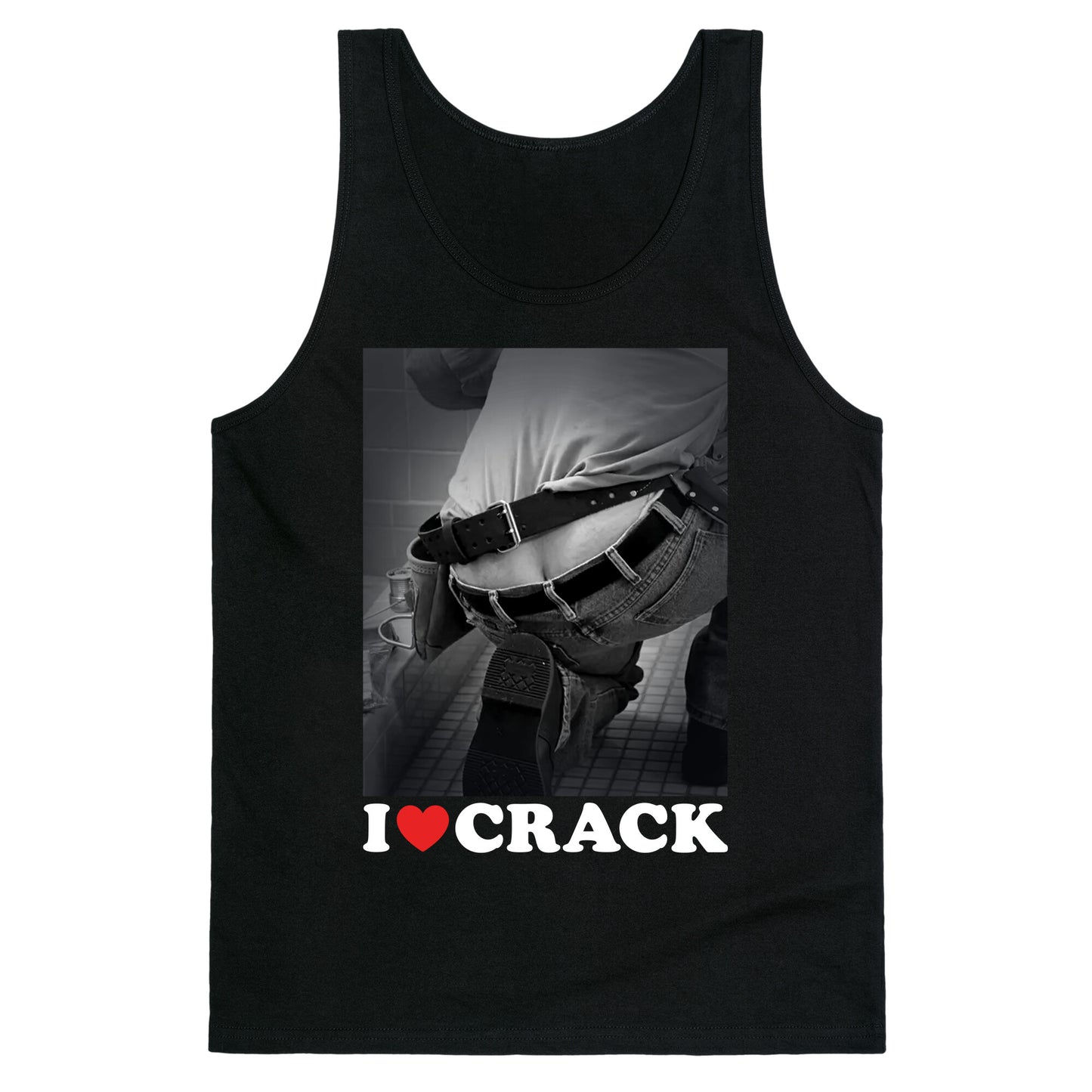 I Love Crack Tank Top