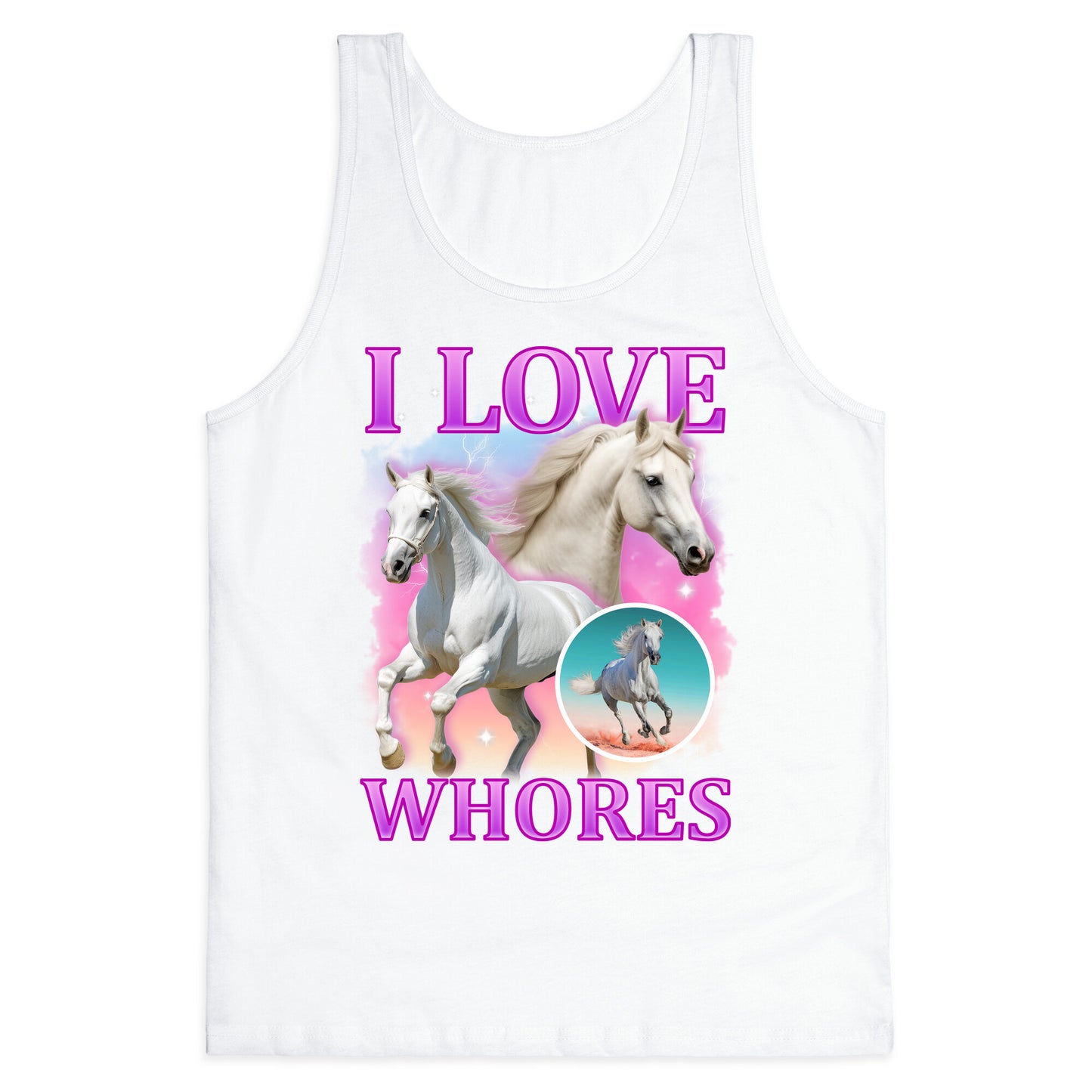 I Love Whores Tank Top