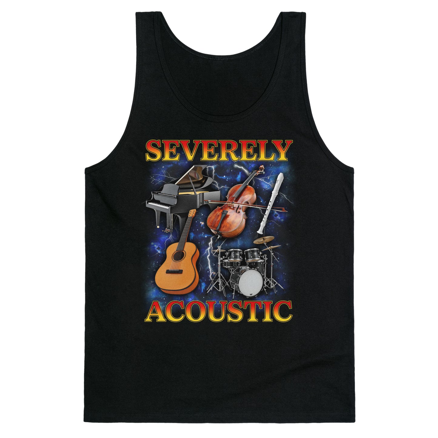 Severely Acoustic Tank Top