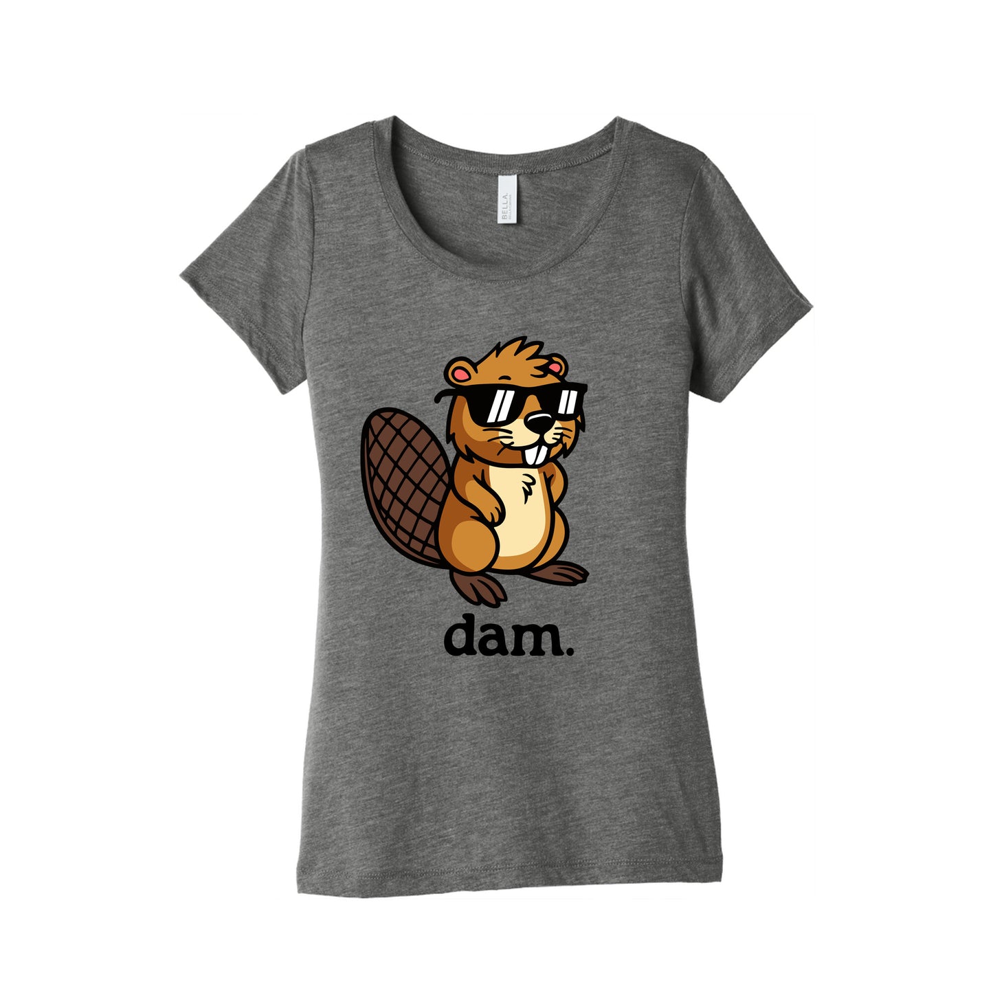Dam. Womens Triblend Tee