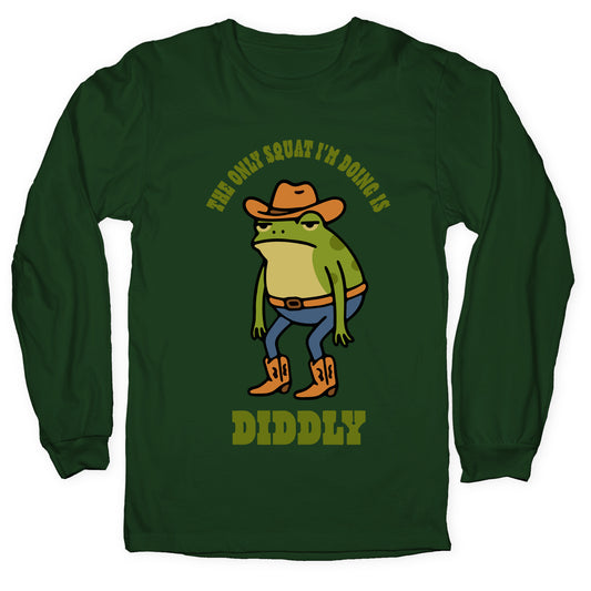 Diddly Squat Frog Longsleeve Tee