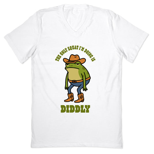 Diddly Squat Frog V-Neck