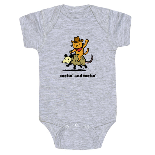 Rootin and Tootin Baby One-Piece