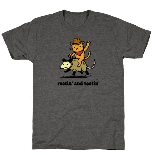 Rootin and Tootin Unisex Triblend Tee