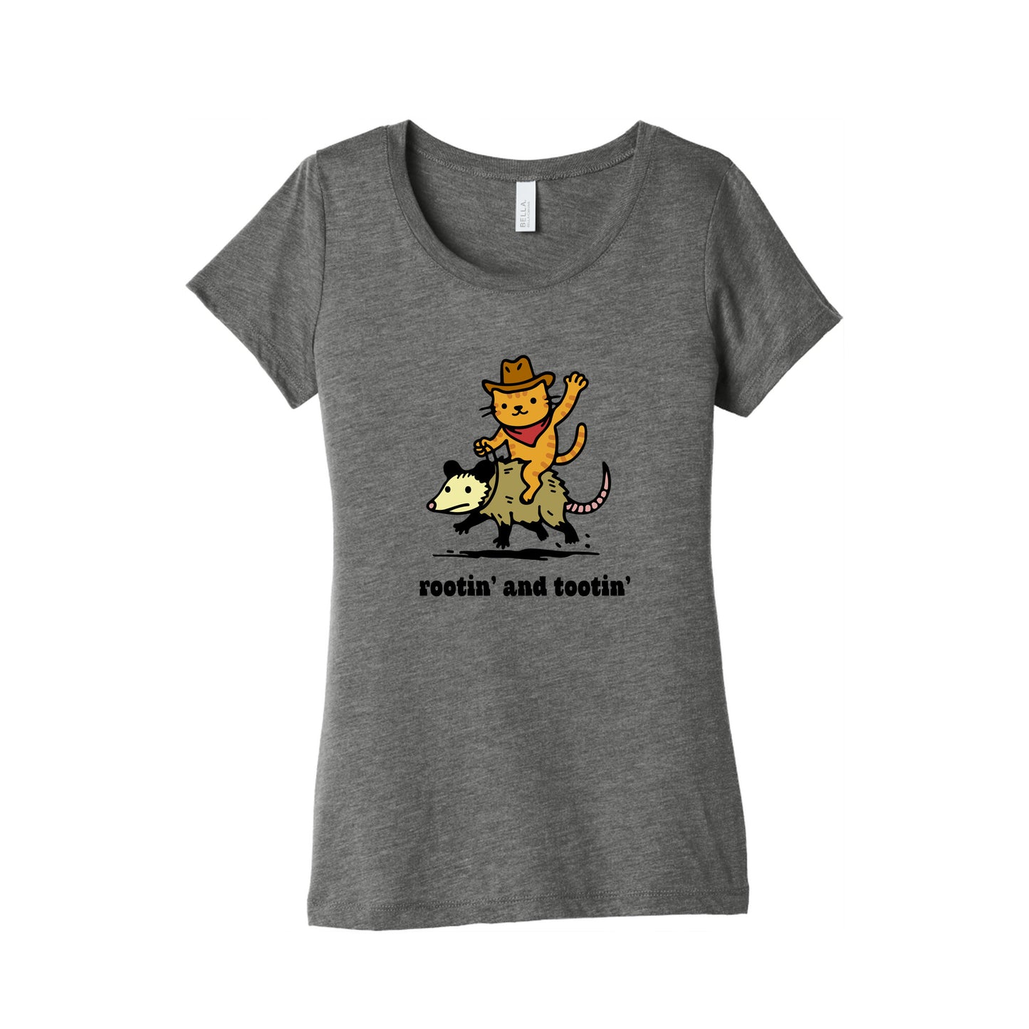 Rootin and Tootin Womens Triblend Tee