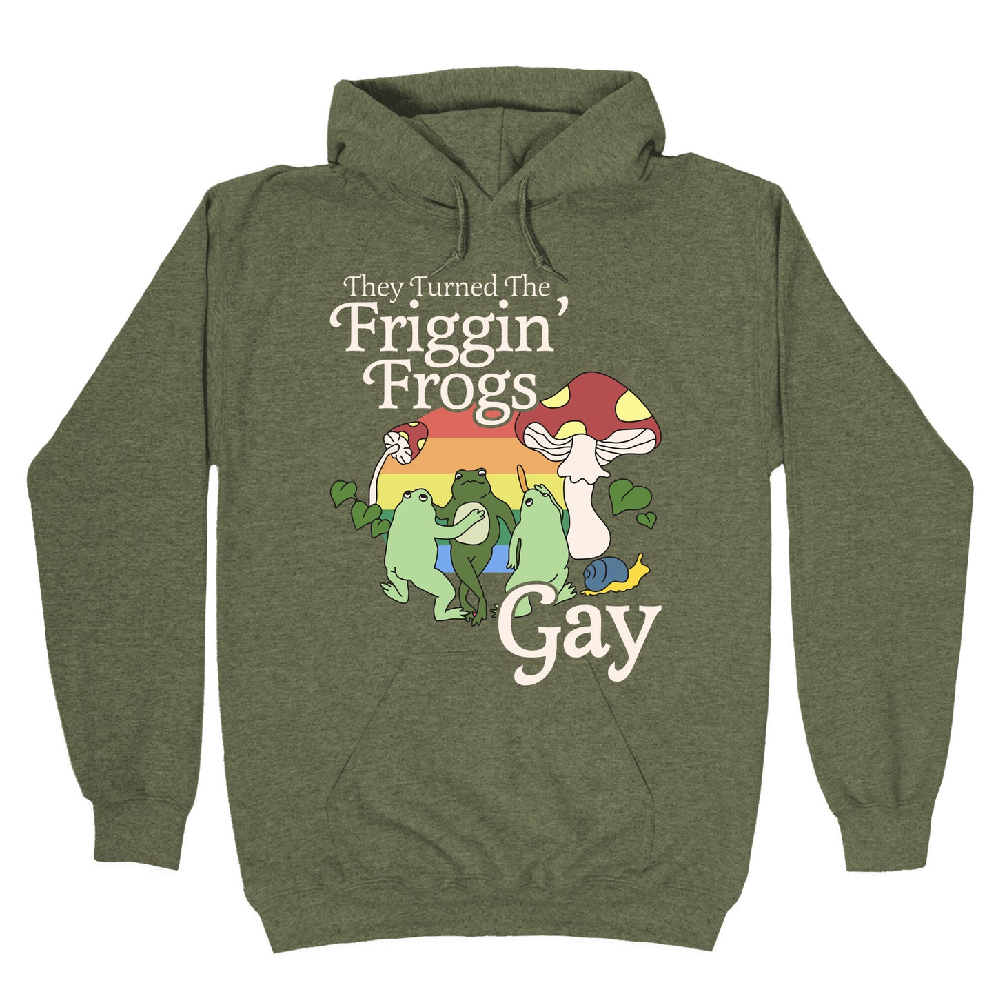 Gay Frogs Hoodie