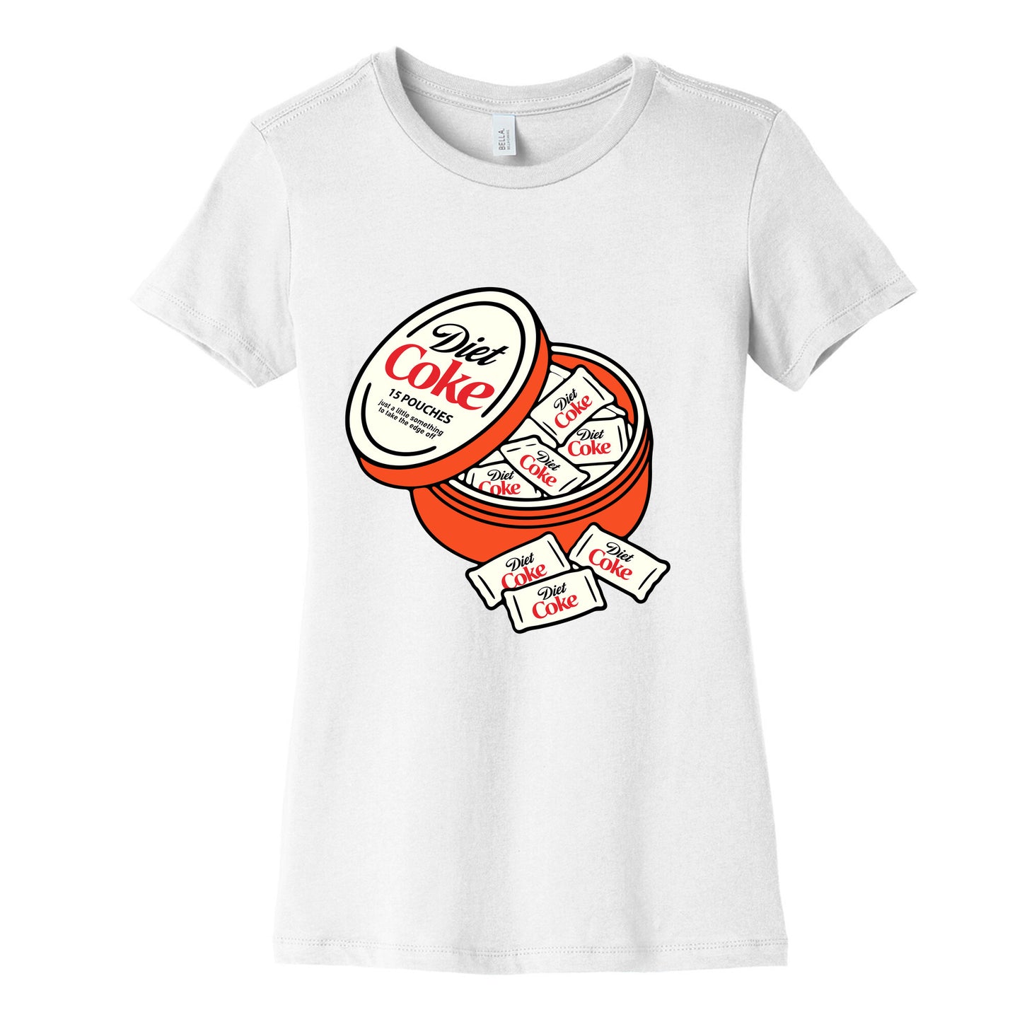 Diet Coke Zyn Pouches Womens Cotton Tee