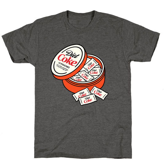 Diet Coke Zyn Pouches Unisex Triblend Tee