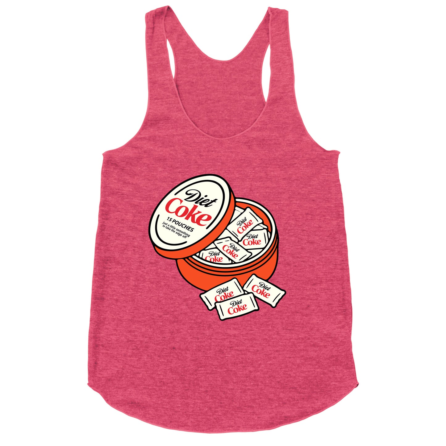 Diet Coke Zyn Pouches Racerback Tank