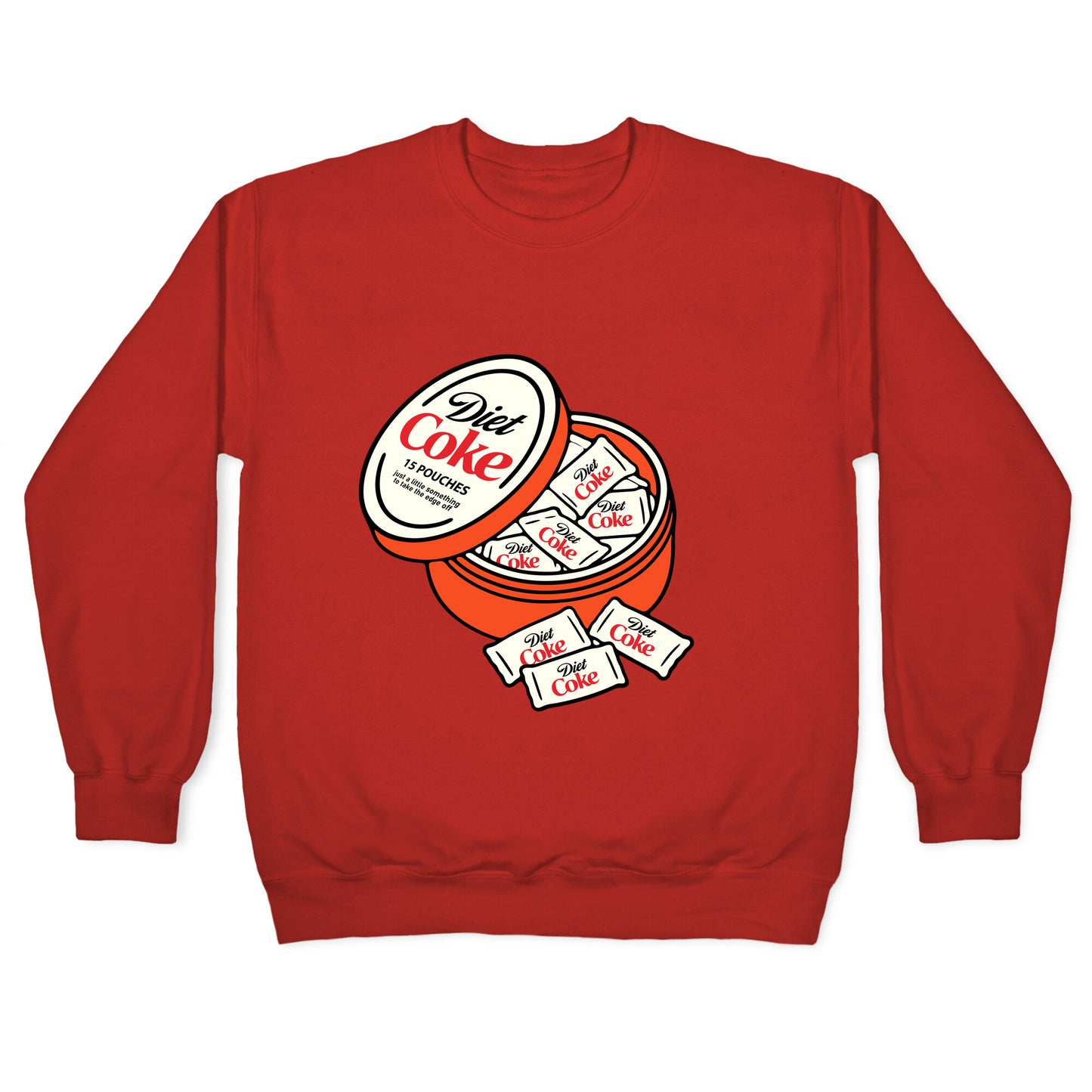 Diet Coke Zyn Pouches Crewneck Sweatshirt