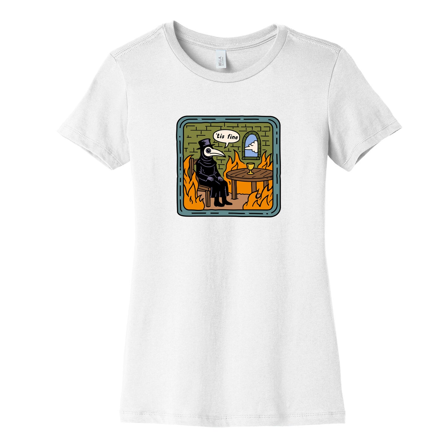 Tis Fine Womens Cotton Tee