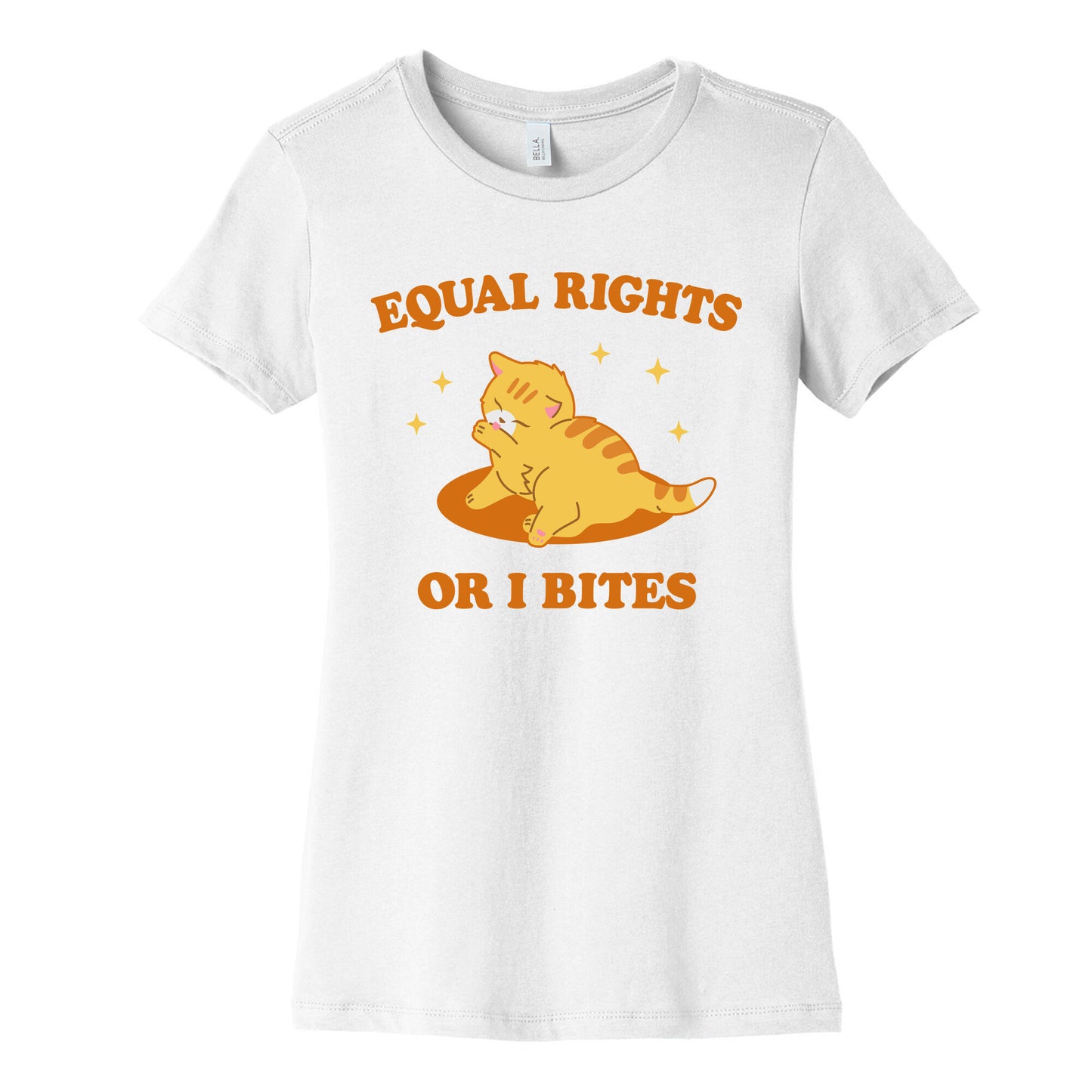 Equal Rights or I Bites Womens Cotton Tee