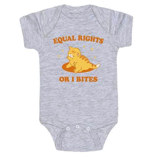 Equal Rights or I Bites Baby One-Piece