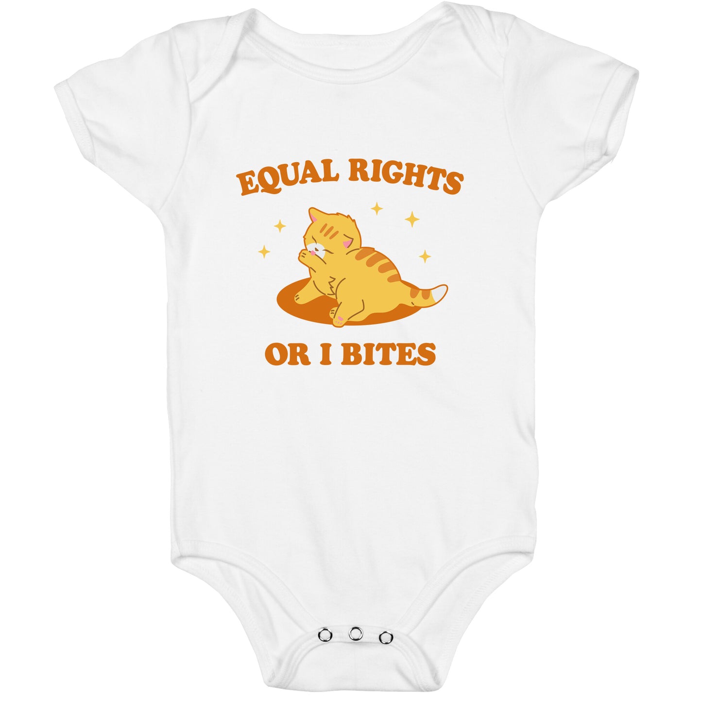 Equal Rights or I Bites Baby One-Piece