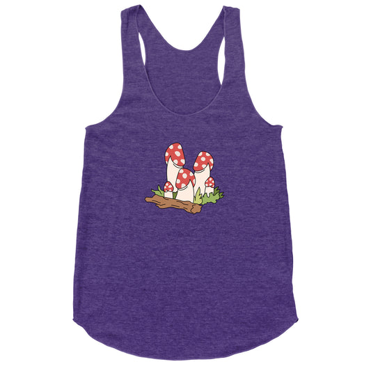 Mushroom Peens Racerback Tank